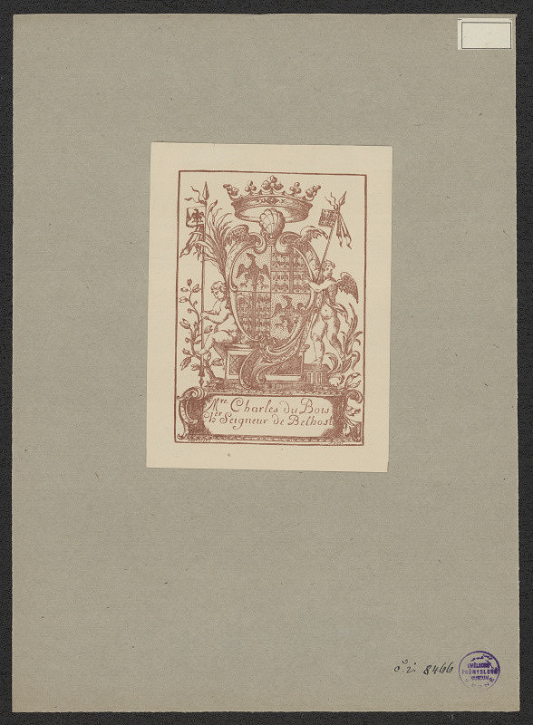 neznámý – Charles du Bois 