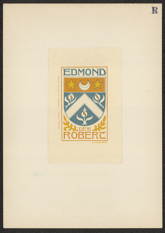 Lorenz Max Rheude – Edmond des Robert 