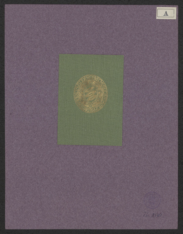 Ernst Aufseeser – Ant. Friedmann, Wien 