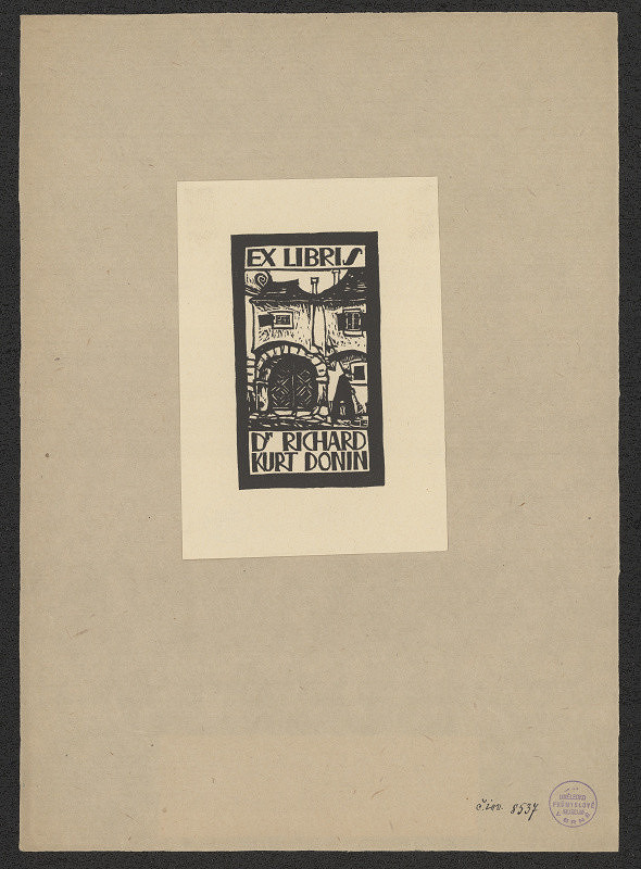 signatura E – Dr. R. Kurt Donin 