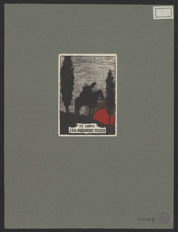 neznámý – Judr. Max Passer 