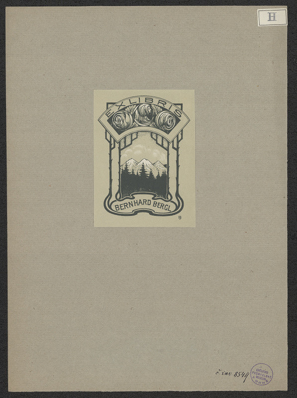 signatura K – Bernard Bergl, London 