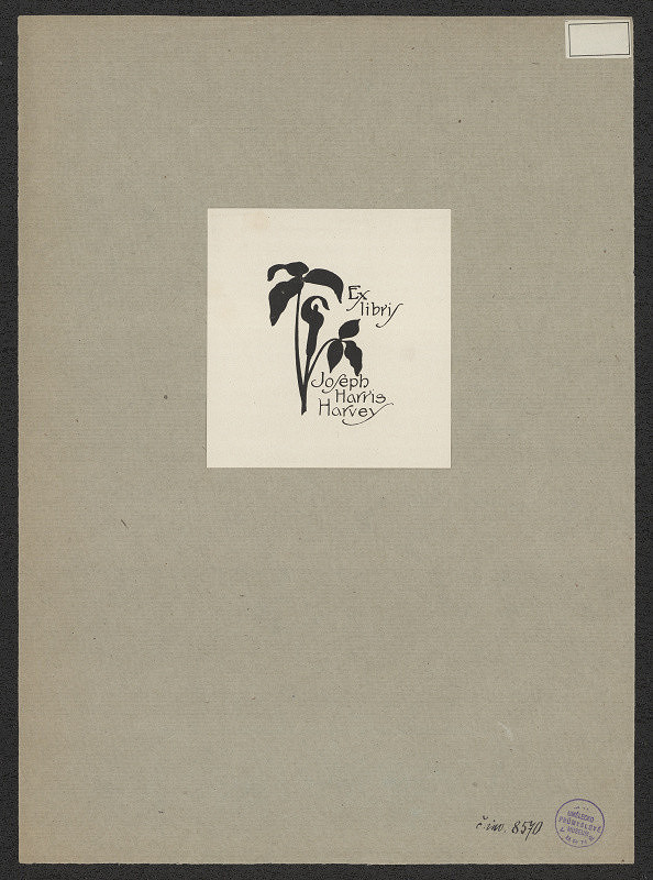 neznámý – Jos. Harris Harvey 