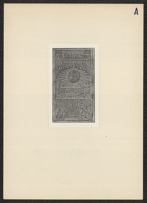 neznámý – Ex libris monasterii Stams 