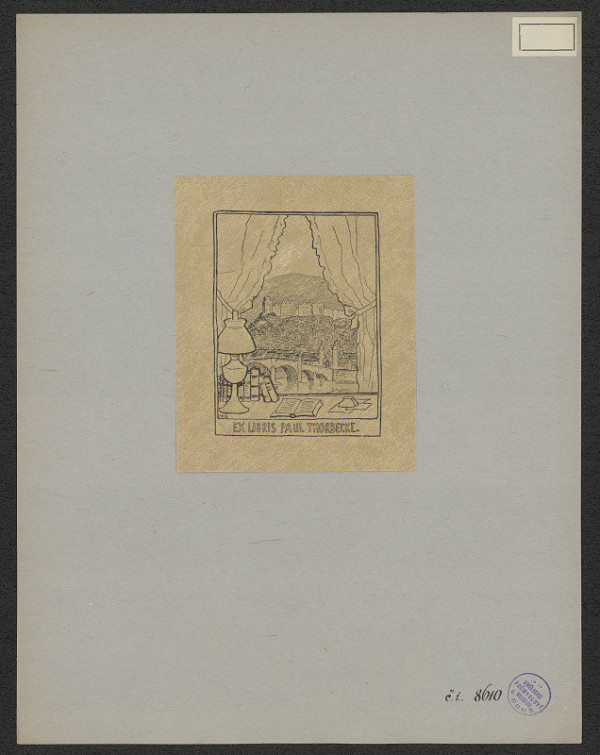 signatura M. P. B. – Paul Thorbecke 