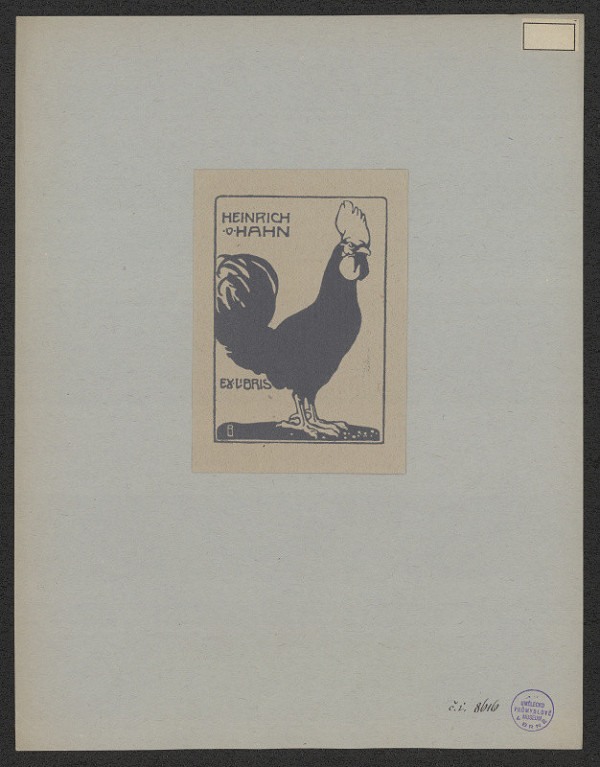 neznámý – Heinr. Hahn 