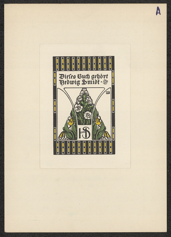 signatura W. B. – Hedwig Smidt (Bellevue bei Konstanz) 