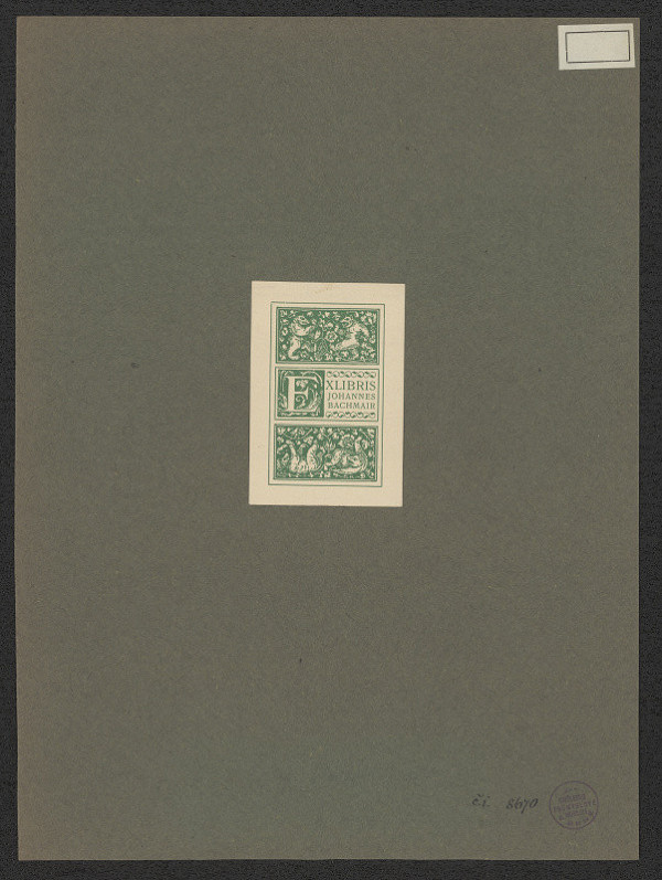 neznámý – Joh. Bachmair 