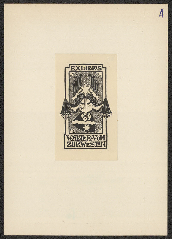 neznámý – Walter von Zurwesten, Berlin 