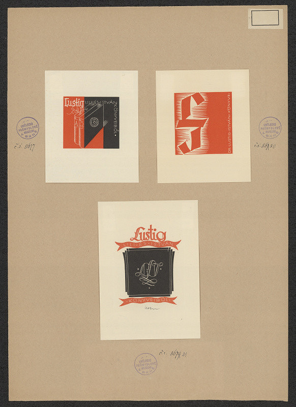 neznámý – Dr. Lustig István 