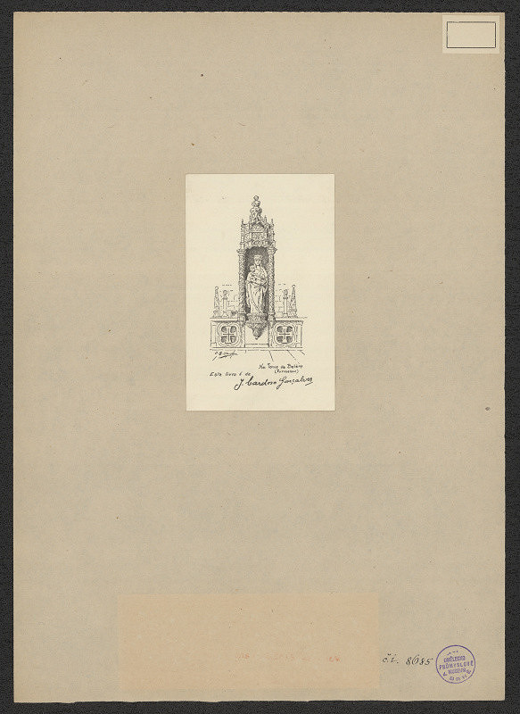 neznámý – J. Bardoso Goncalves 