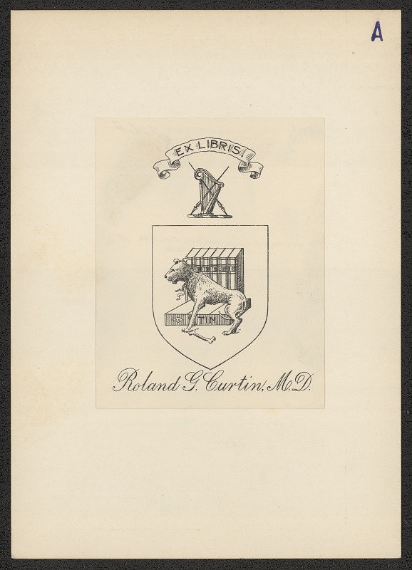 neznámý – Roland G. Curtin, M. D., Philadelphia 