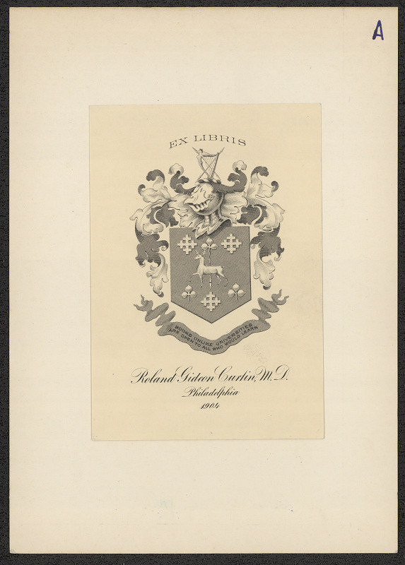 neznámý – Roland Gideon Curtin, M. D., Philadelphia 