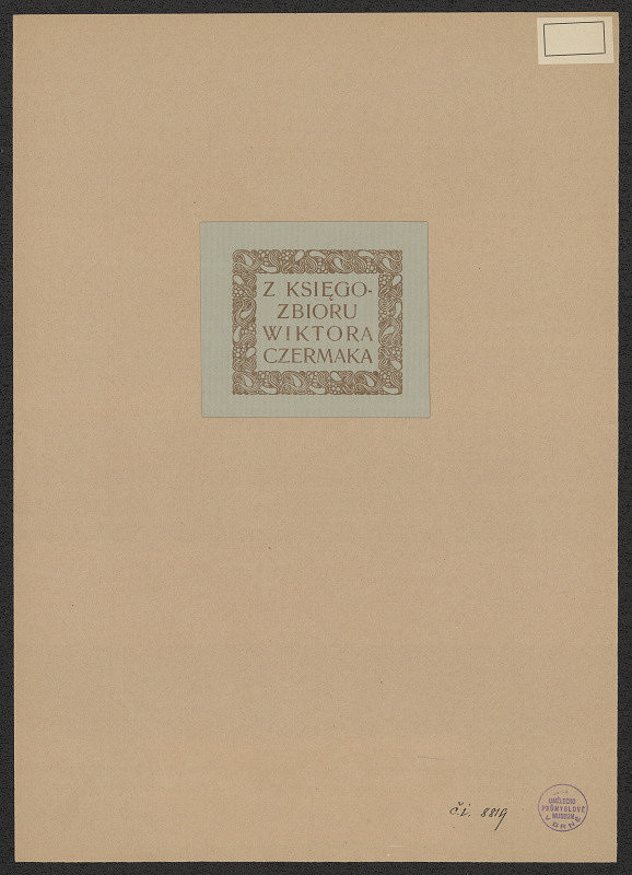 neznámý – Wiktor Czermak 