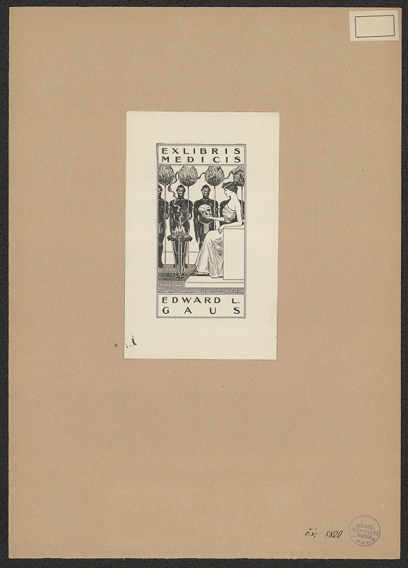 neznámý – Edward L. Gaus 