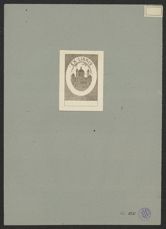 neznámý – Ex libris 