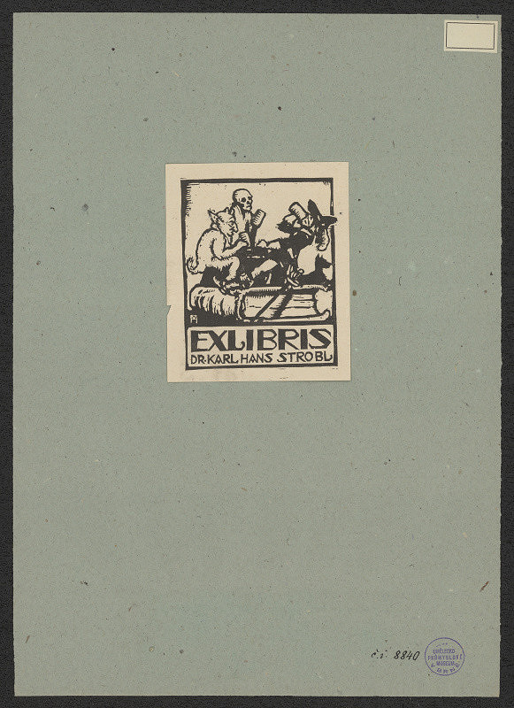 neznámý – Dr. K. H. Strobl 