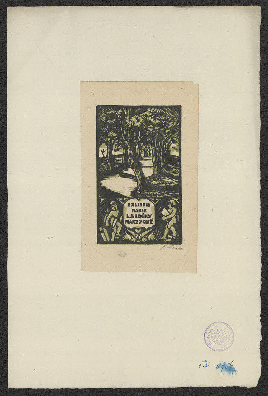 Karel Němec – M. Ljuba Marzyová 