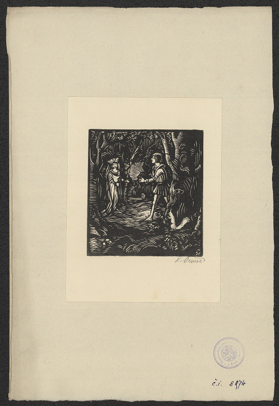 Karel Němec – exlibris univerzální 