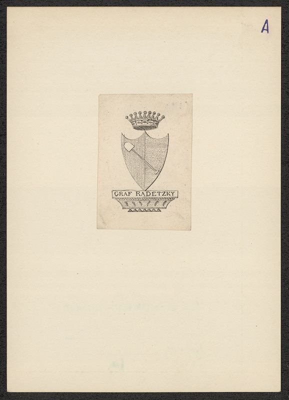 neznámý – Graf Radetzky 