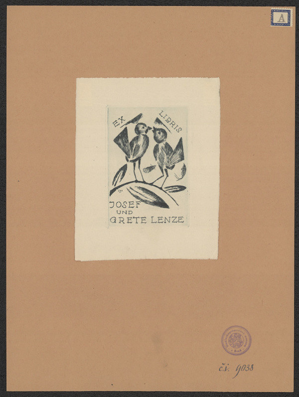 neznámý – Jos. u. Grete Lenze 