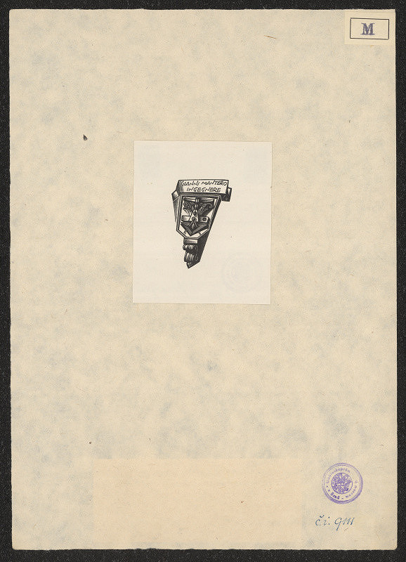 Tranquillo Marangoni – Ingenieur G. Mantero 