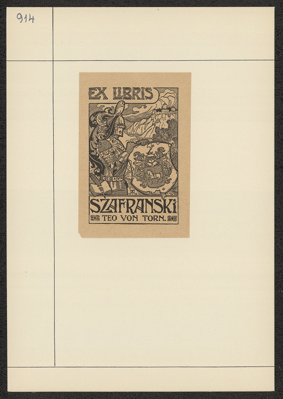 signatura T. W. – Szafranski Teo von Torn 