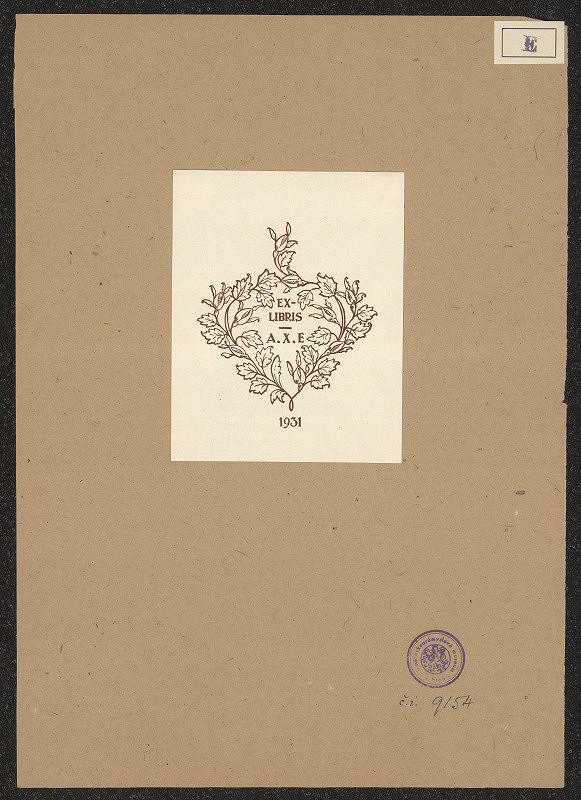 Ax. Esteves – A. X. E. 