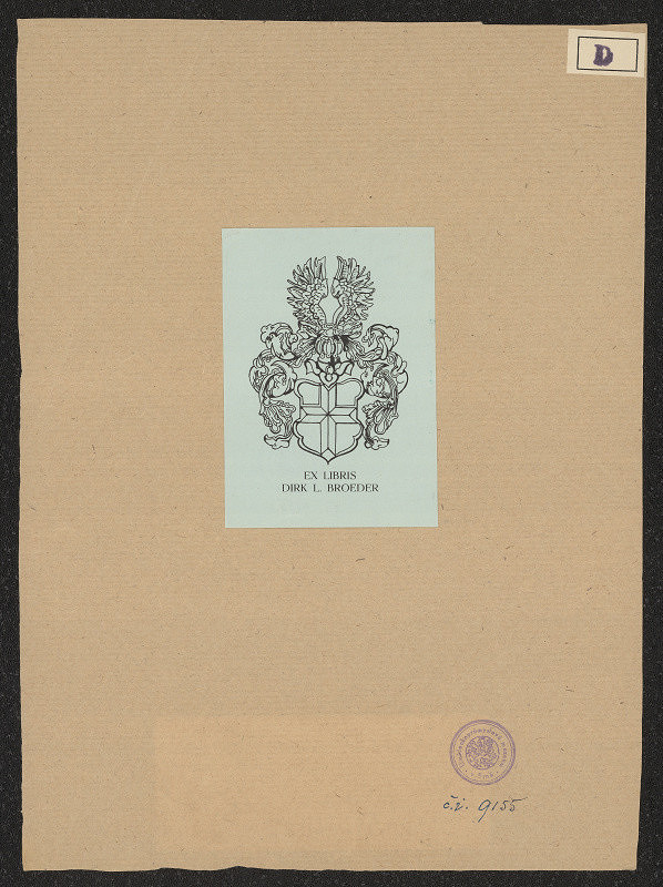 neznámý – Dink L. Broeder 