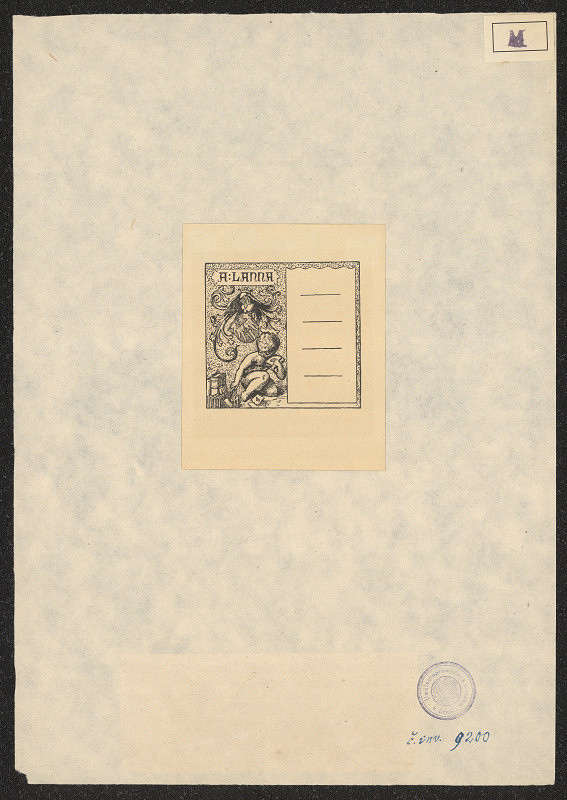 Josef Mánes – A. Lanna 