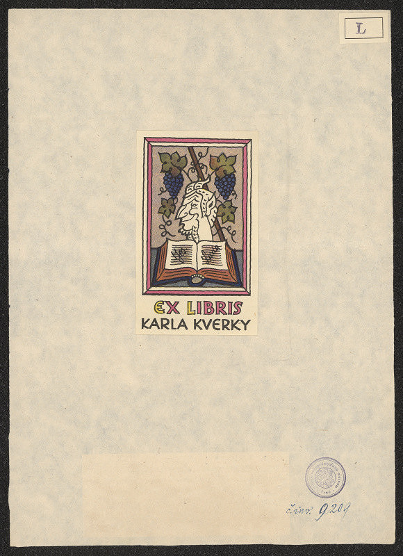 Josef Lada – Exlibris Karla Kverky 