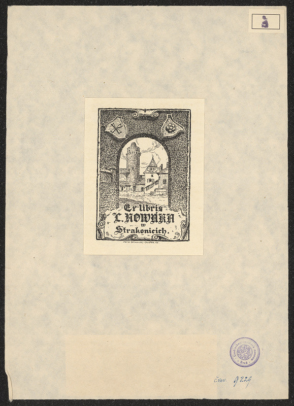 Jaroslav Dvořák Šumavský – L. Novák, Strakonice 