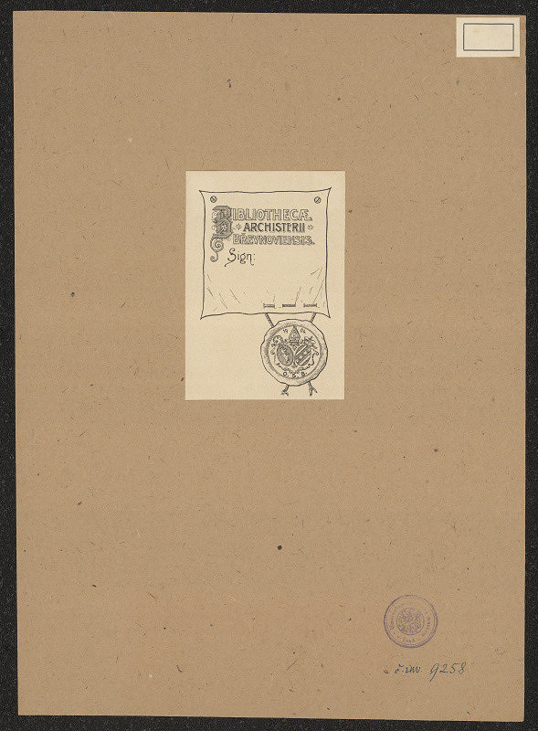 neznámý – Knihovna břevnovského kláštera 