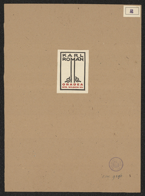 neznámý – K. Román 