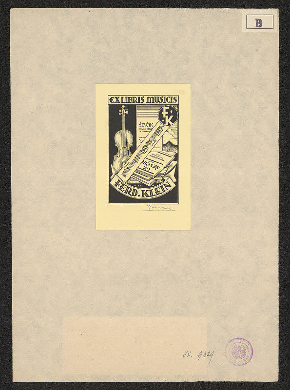 Jaro (Jaroslav) Beran – Ferd. Klein 