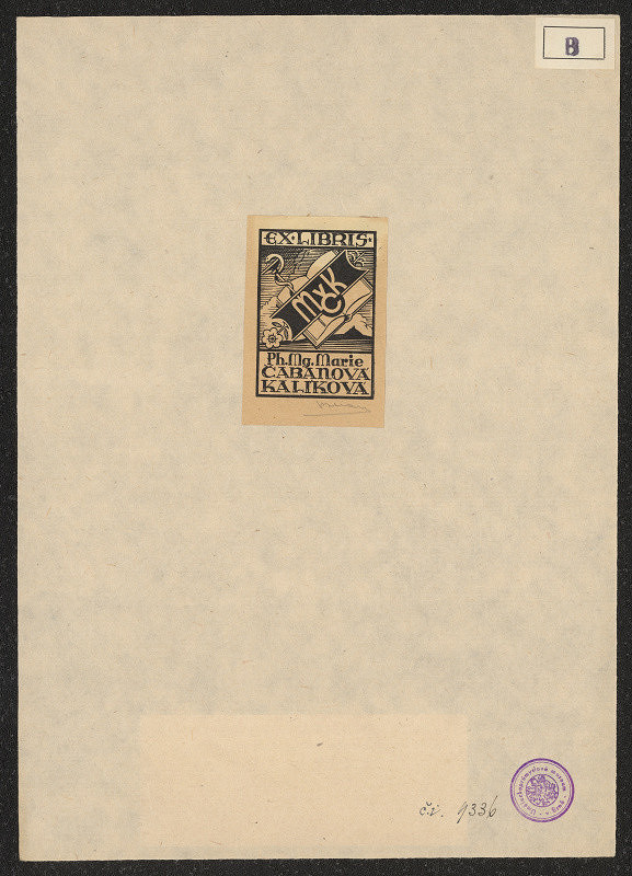 Jaro (Jaroslav) Beran – Ph. Mg. M. Čabanová - Kalíková 