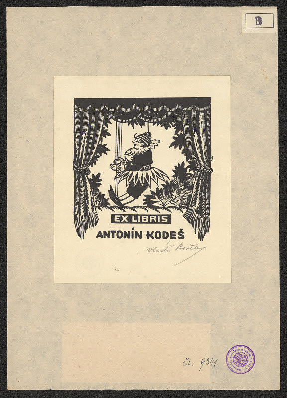 Vláďa Bořek (vl. jm. Antonín Kodeš) – Ant. Kodeš 