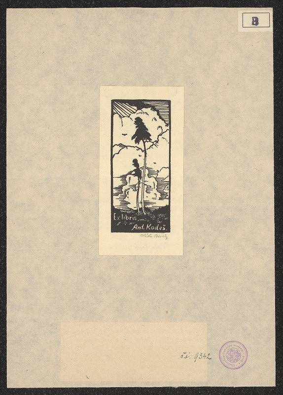 Vláďa Bořek (vl. jm. Antonín Kodeš) – Ant. Kodeš 