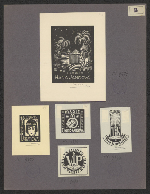 Jaro (Jaroslav) Beran – Marie Ondrášková 