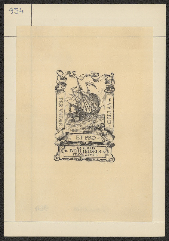 P. Halm – Jul. H. Hidels, Francofurt 