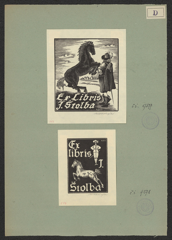 Antonín Doležal – J. Štolba 