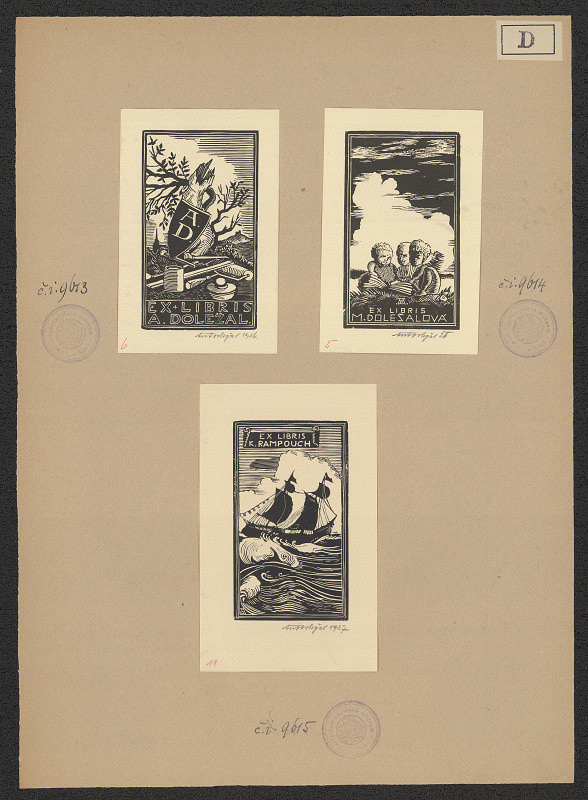 Antonín Doležal – K. Rampouch
M. Doležalová 