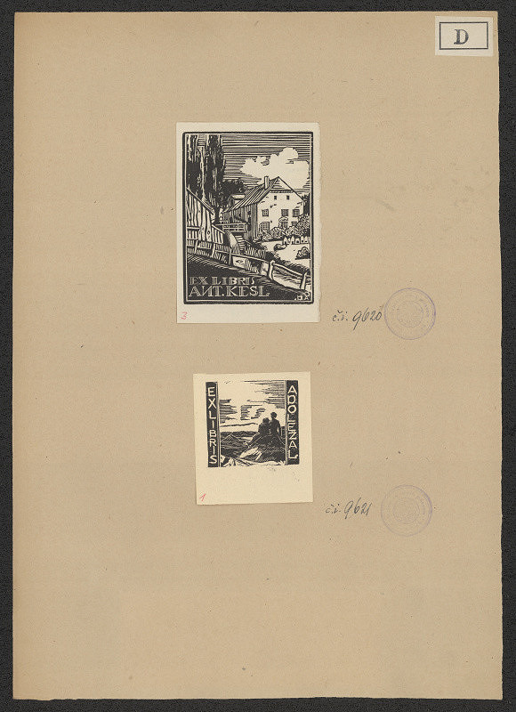 Antonín Doležal – Ant. Kesl
M. Doležalová 