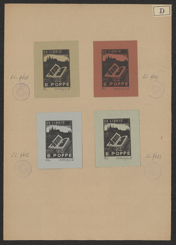 Antonín Doležal – B. Poppe 