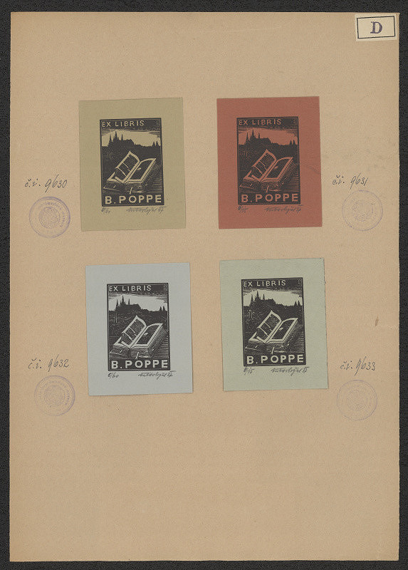 Antonín Doležal – B. Poppe 