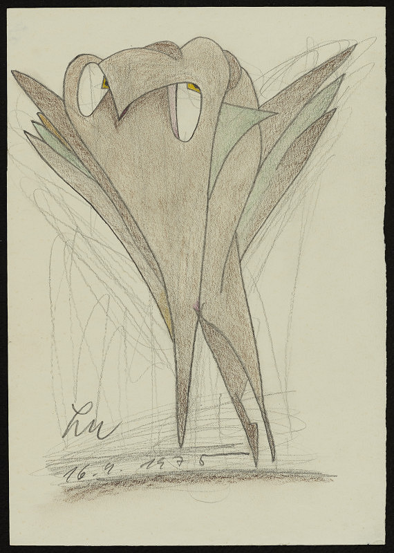 Ladislav Novák – Z cyklu Interpretace automatických kreseb 