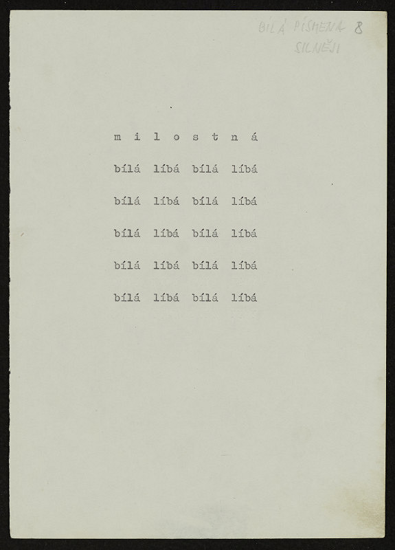 Ladislav Novák – Milostná (ze souboru Skleněná laboratoř) 