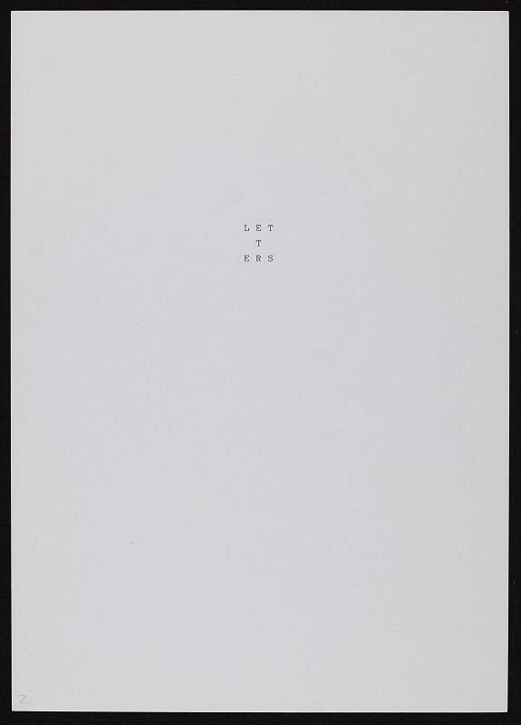 Pavel Rudolf – Letters 2 