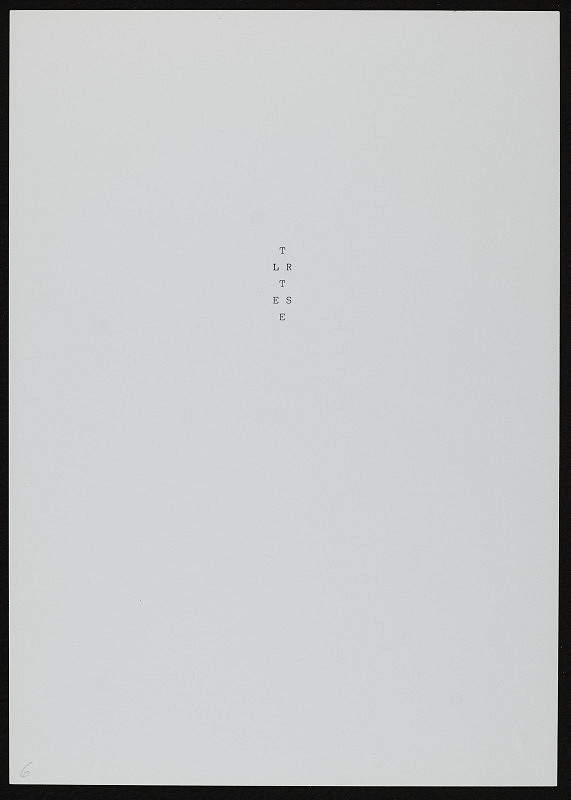 Pavel Rudolf – Letters 6 