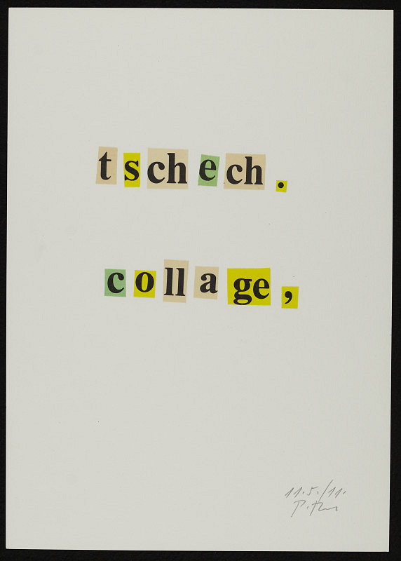 Pavel Rudolf – tschech collage 